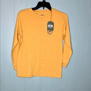 Sunny Yellow Kids Long Sleeve Tee